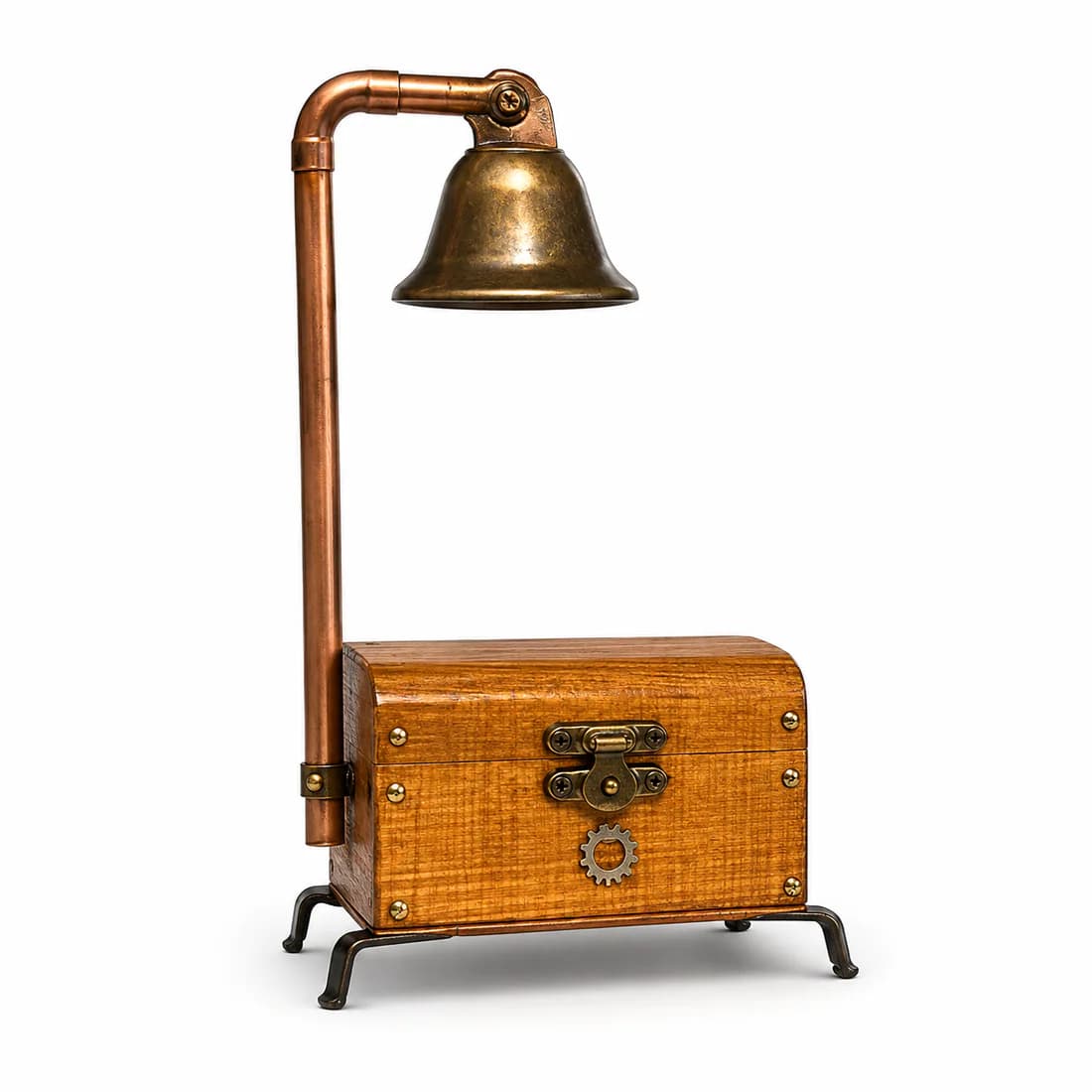 Mini Lampara Cozy in a warm industrial room
